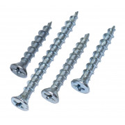 Саморез по ПВХ с потайной головкой (острый) | Сталь