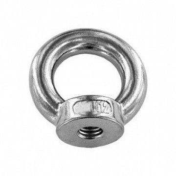 Рымгайка (гайка с кольцом) | Сталь | DIN 582