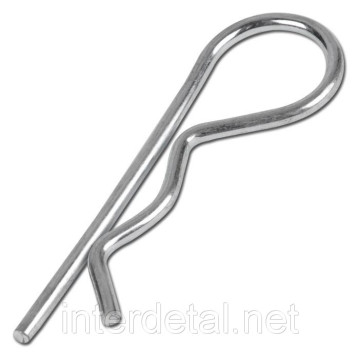 Шплинт пружинный, двойной игольчатый | Сталь | DIN 11024