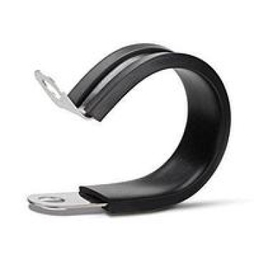 R-хомут с виброгасителем | Нерж. сталь (А2 / А4)