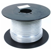 Трос 6х7 в ПВХ оплетке | Сталь | DIN 3055