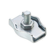 Зажим для троса, одинарный | Сталь