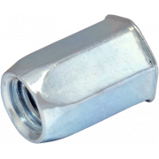 Клепальная гайка шестигранная, с потайной головкой