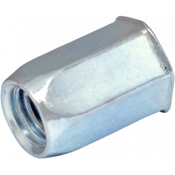 Клепальная гайка шестигранная, с потайной головкой