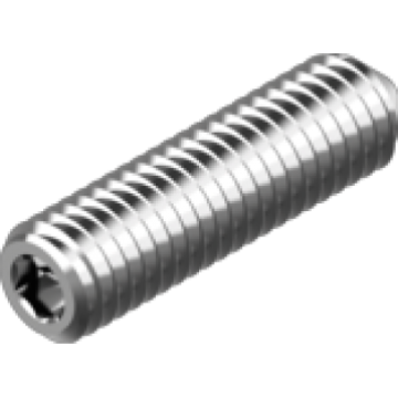 Винт установочный с коническим концом | Нерж. сталь (А2 / А4) | DIN 914