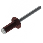 Заклепка Al / St с плоской головкой, окрашенная RAL